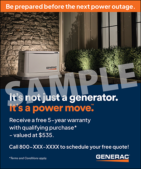 Generac Home Standby Generator