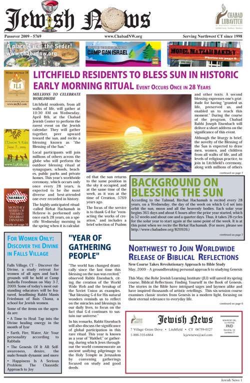 Greater Litchfield County Jewish News